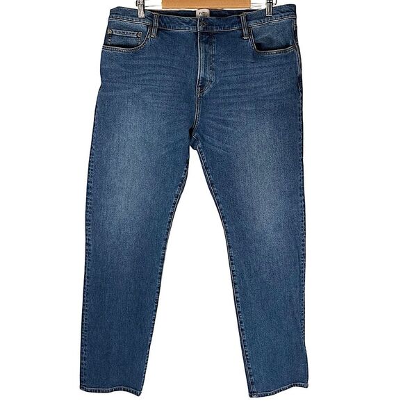 Flint and Tinder Straight Leg Fit Stretch Denim Blue Jeans Men’s Size 38x34 - Picture 1 of 5